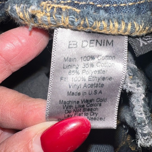 EB Denim Moto in Bella Notte, size XS NWT sold out online $695 Retail - Picture 10 of 16